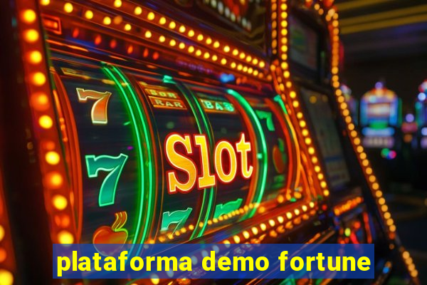 plataforma demo fortune